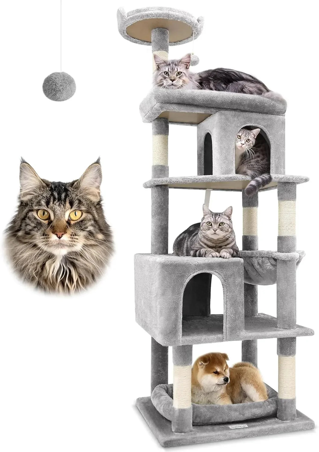 Heavy Duty Cat Trees for Large Cats by NoEnName