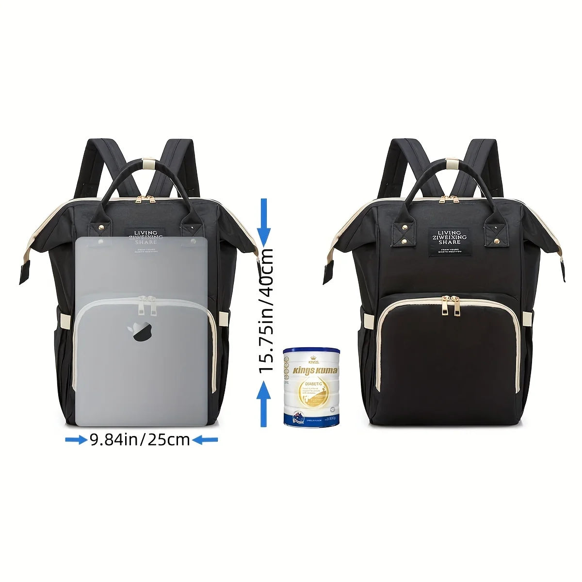 Nappy Backpack Bag Mummy Large Capacity Waterproof Diaper Bags