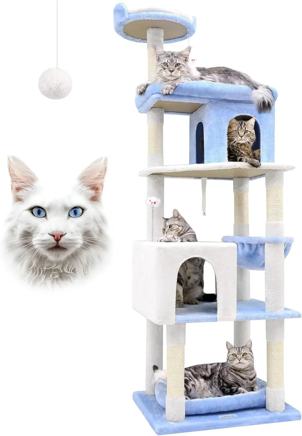 Heavy Duty Cat Trees for Large Cats by NoEnName