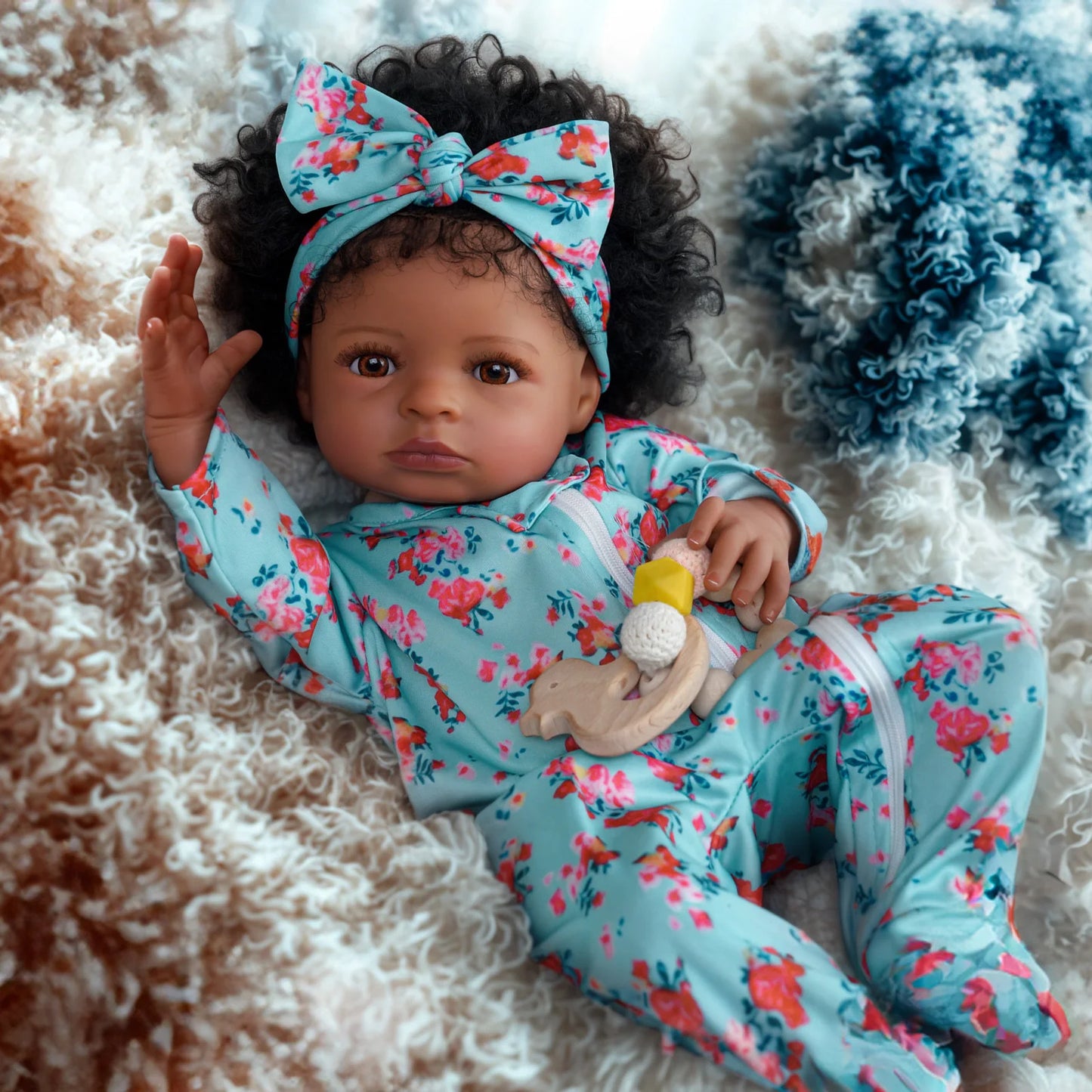 Reborn Baby Dolls 20 Inch African American Black Newborn Dolls