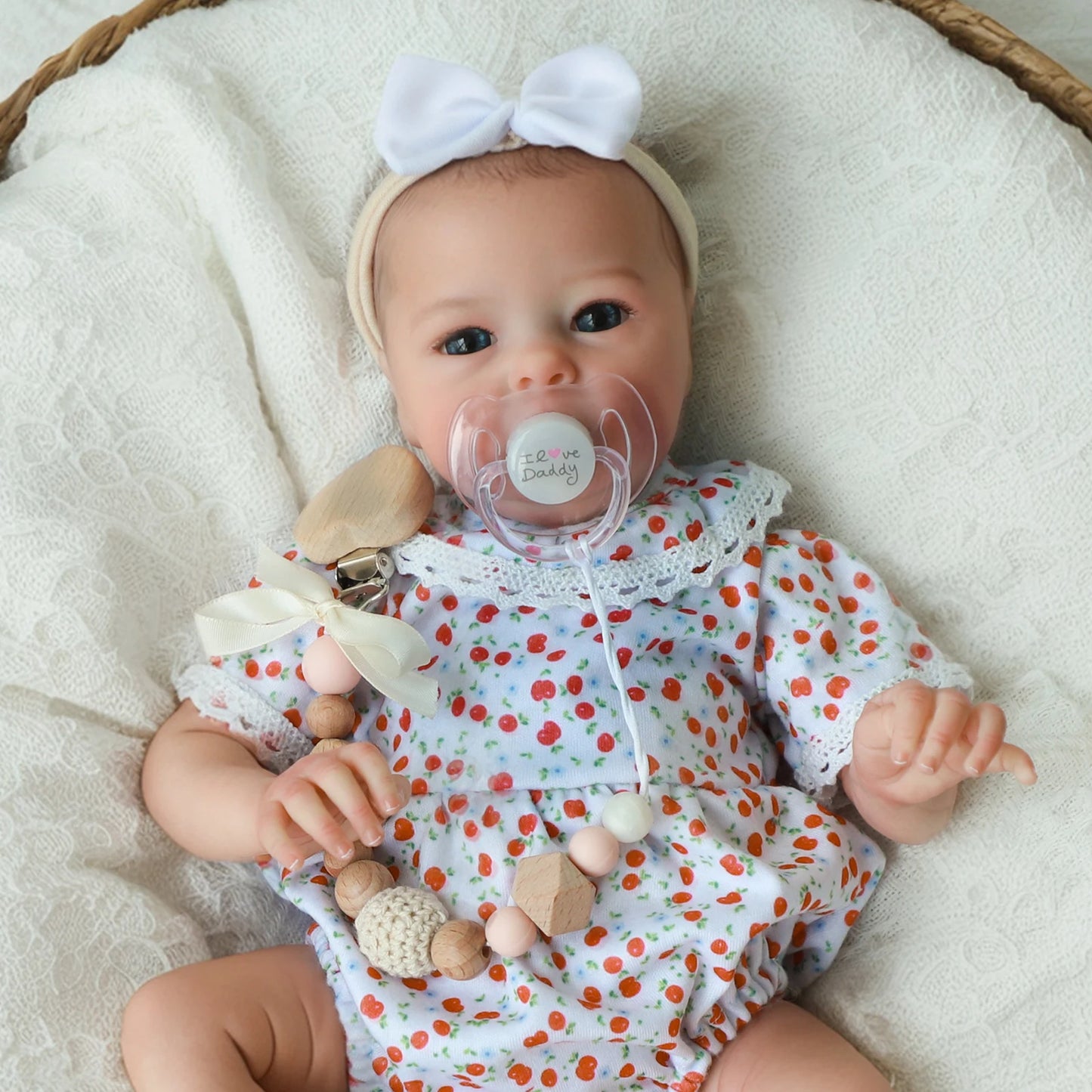 Lifelike Reborn Baby Doll - 16 Inch Realistic Newborn Girl