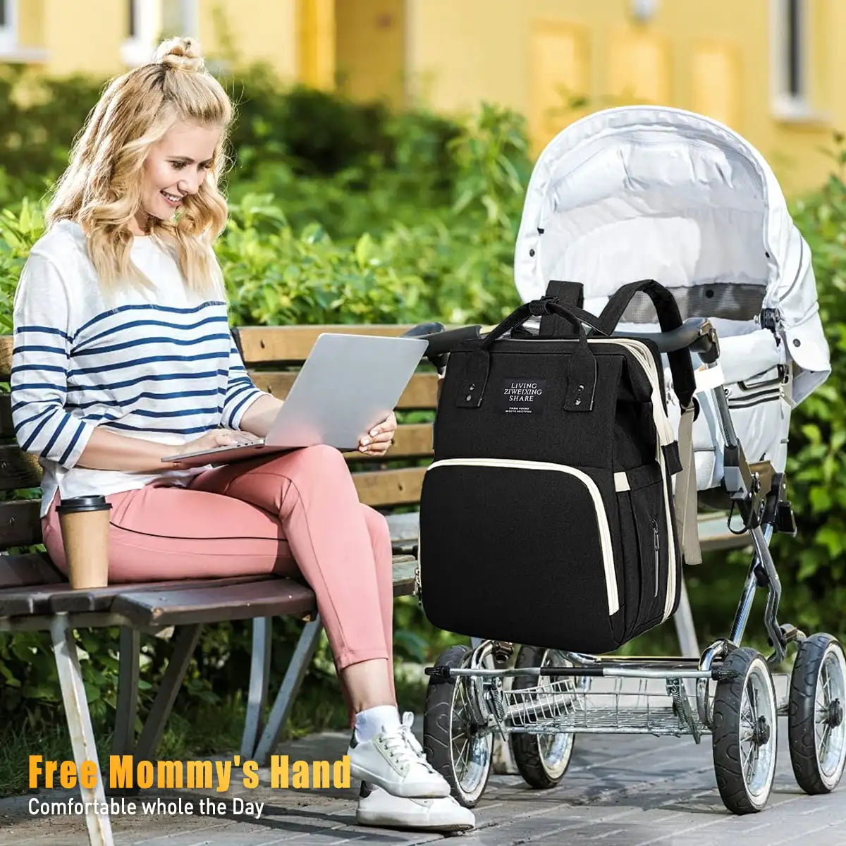 Nappy Backpack Bag Mummy Large Capacity Waterproof Diaper Bags