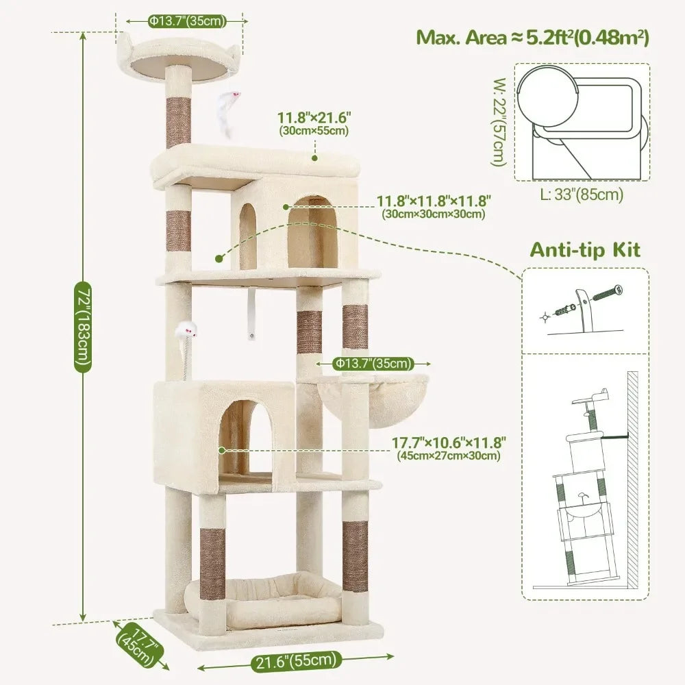 Heavy Duty Cat Trees for Large Cats by NoEnName