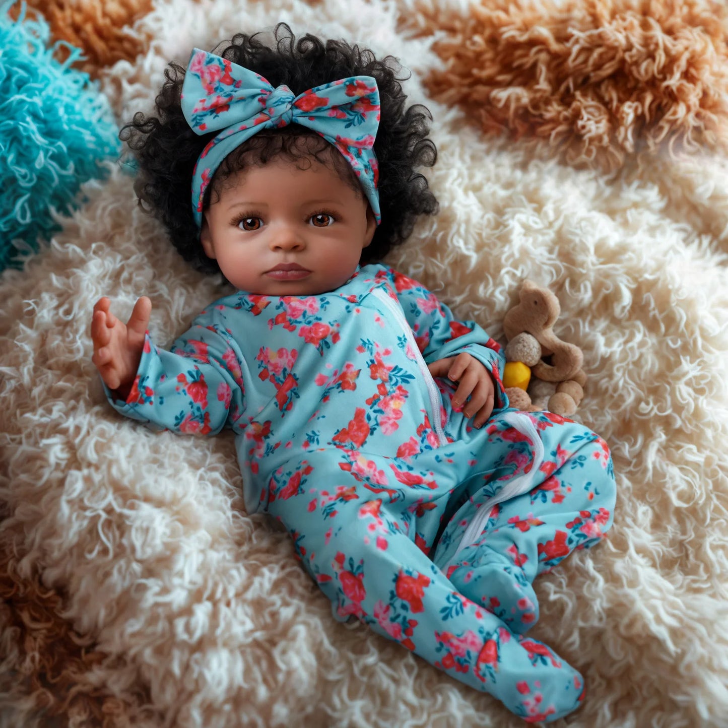 Reborn Baby Dolls 20 Inch African American Black Newborn Dolls
