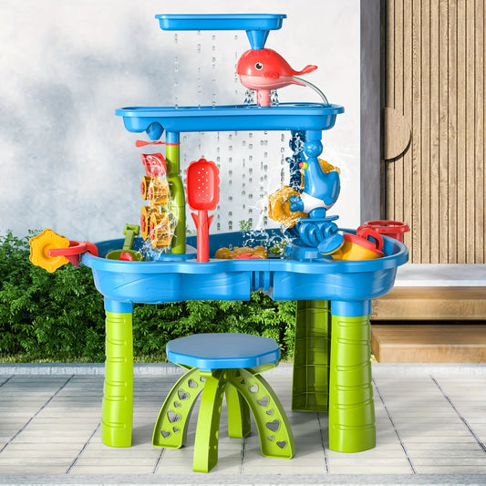 Temih Children's Water Table Set Outdoor Play Toy