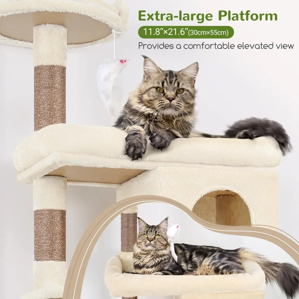 Heavy Duty Cat Trees for Large Cats by NoEnName